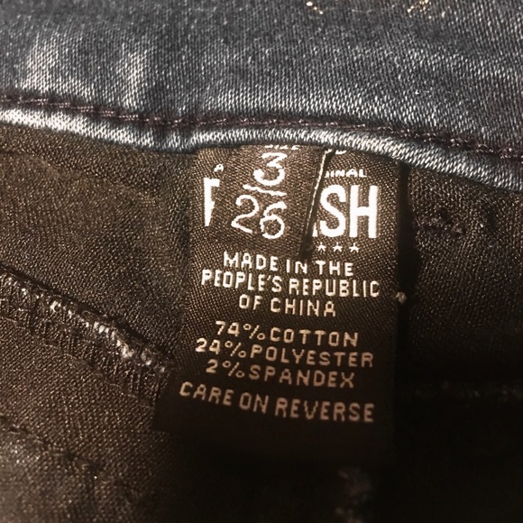 High Waisted Dark Blue Pants - Picture 2 of 3